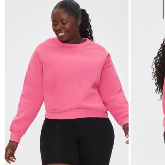 *BRAND NEW* 2 Plus size fleece sweatshirts - Picture 4 of 5